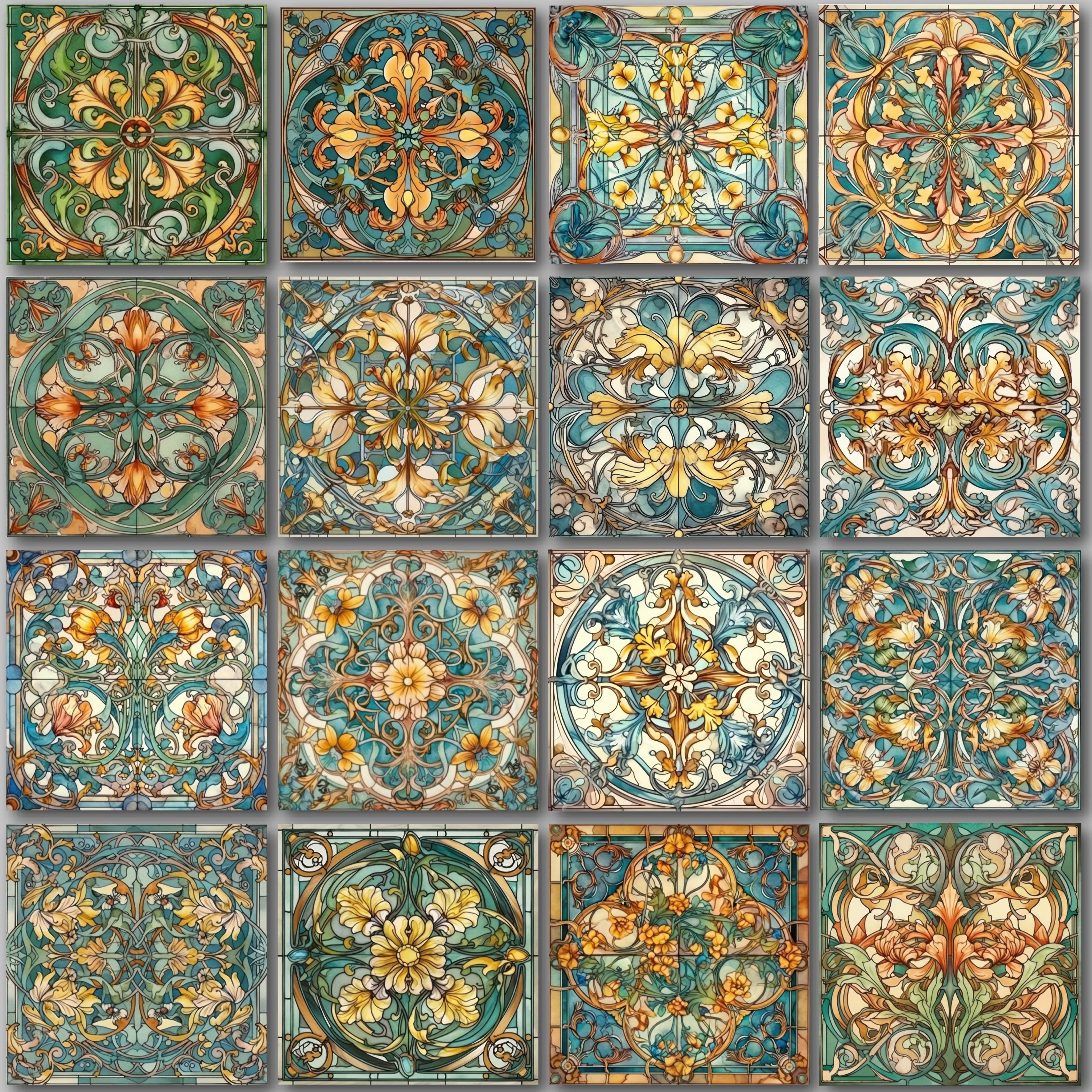 Art nouveau 16-pack - 4
