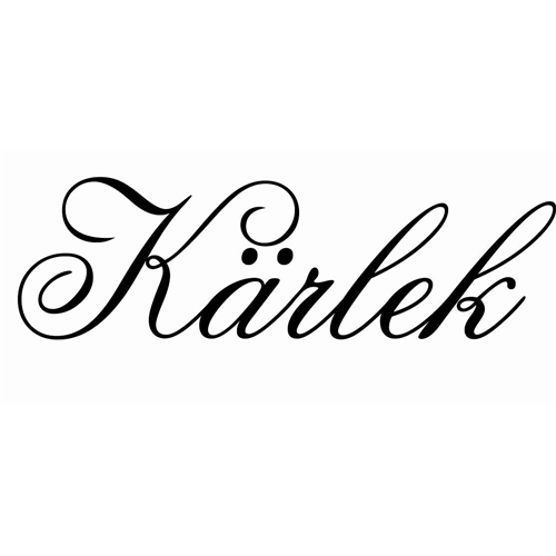Kärlek Kursiv Väggord - 2
