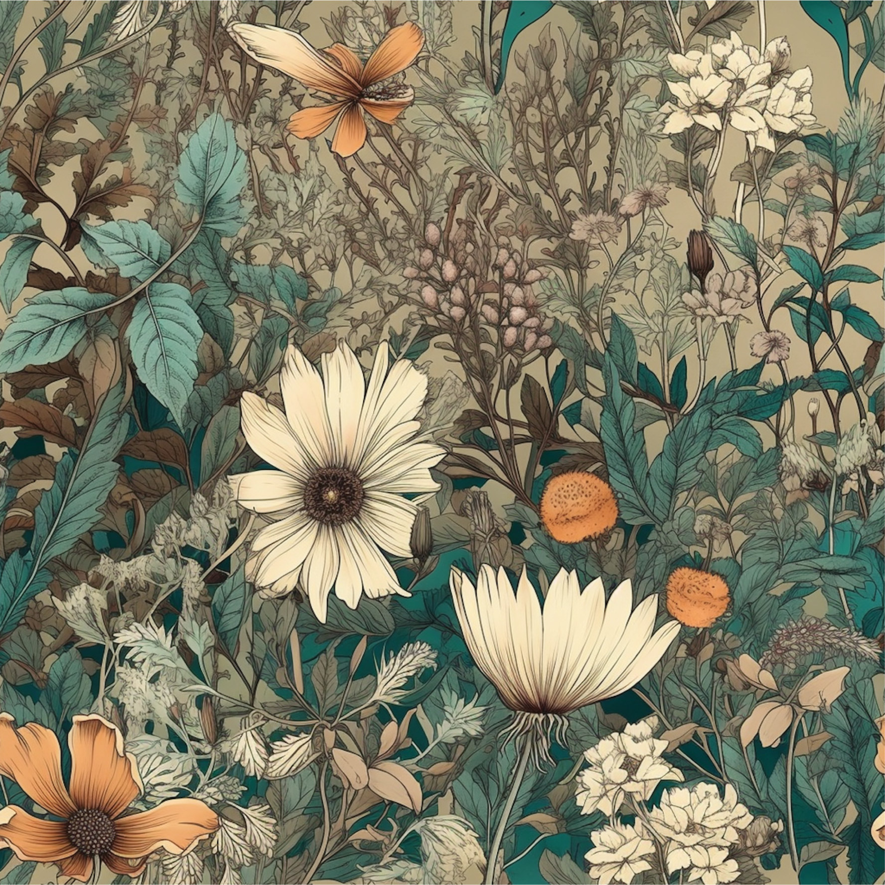 Vacker blomster modell 5 - 3