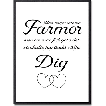 Man väljer inte sin farmor Poster