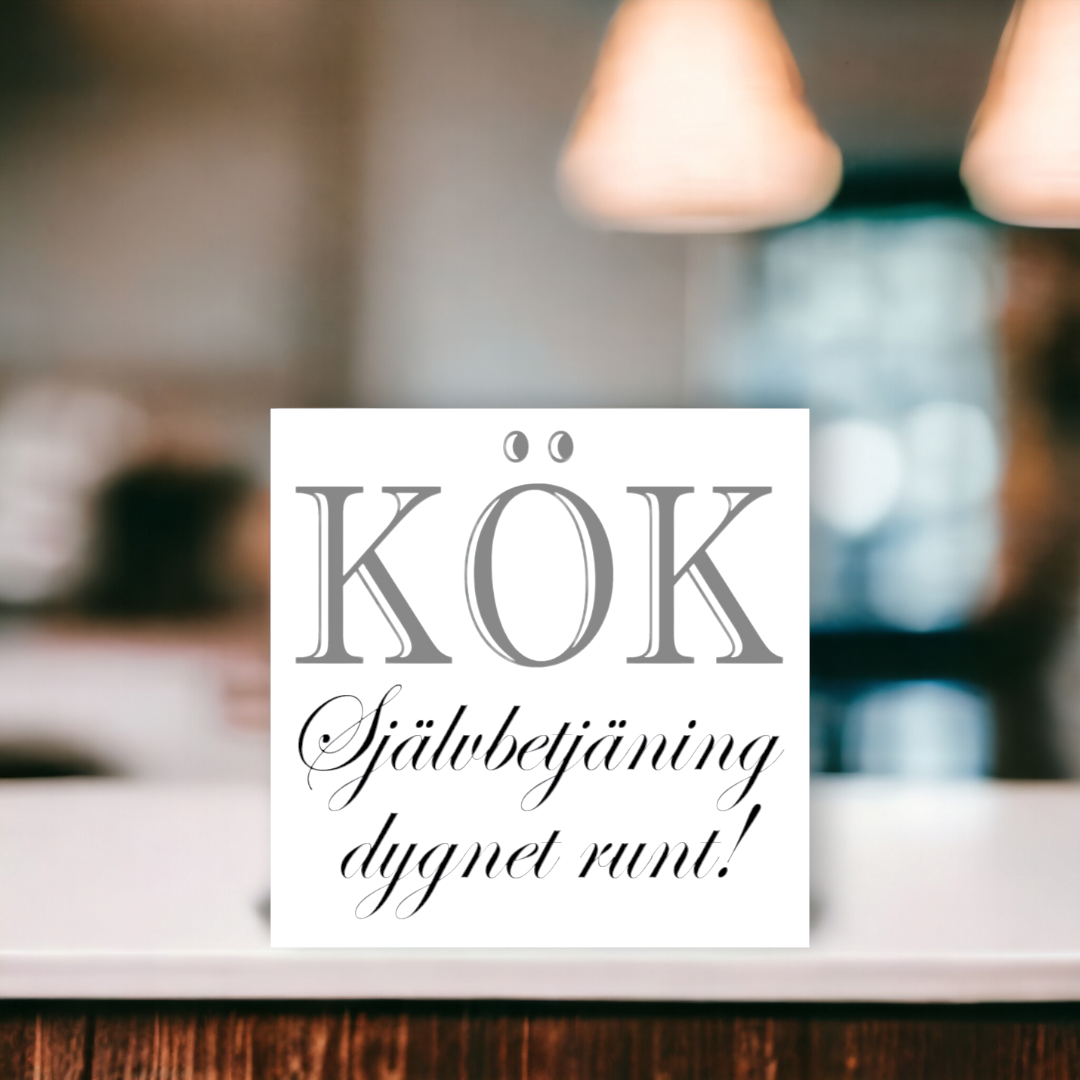 Kök Självbetjäning Kakeldekor