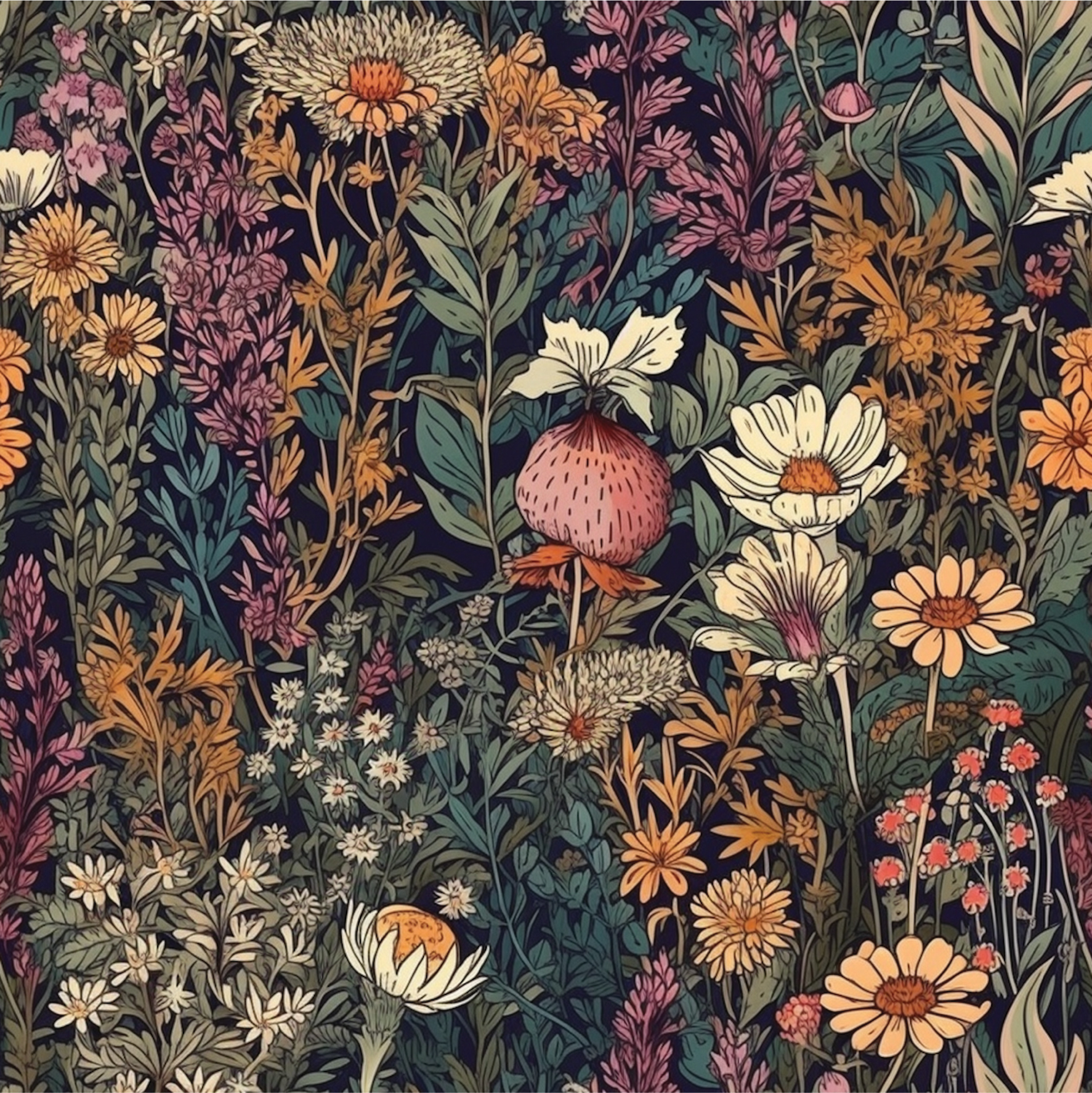 Vacker blomster modell 6 - 3