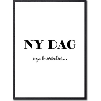 Ny dag nya besvikelser Poster
