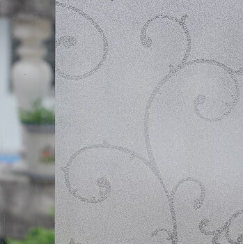 Diskret floral Metervara Insynsskydd