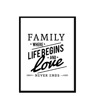 Family Where life begins Poster