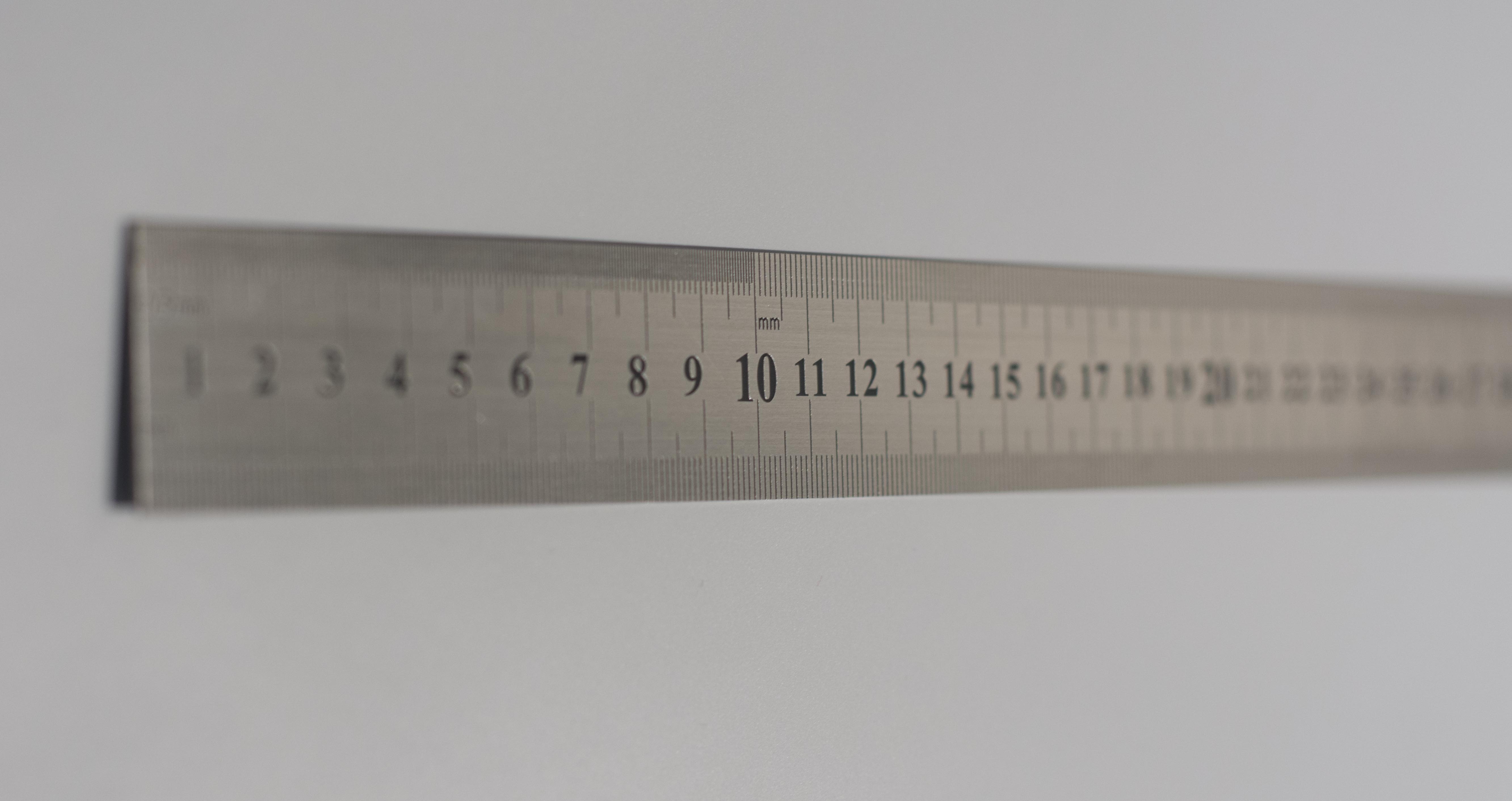 Linjal 50 cm Stadig för tjocka material