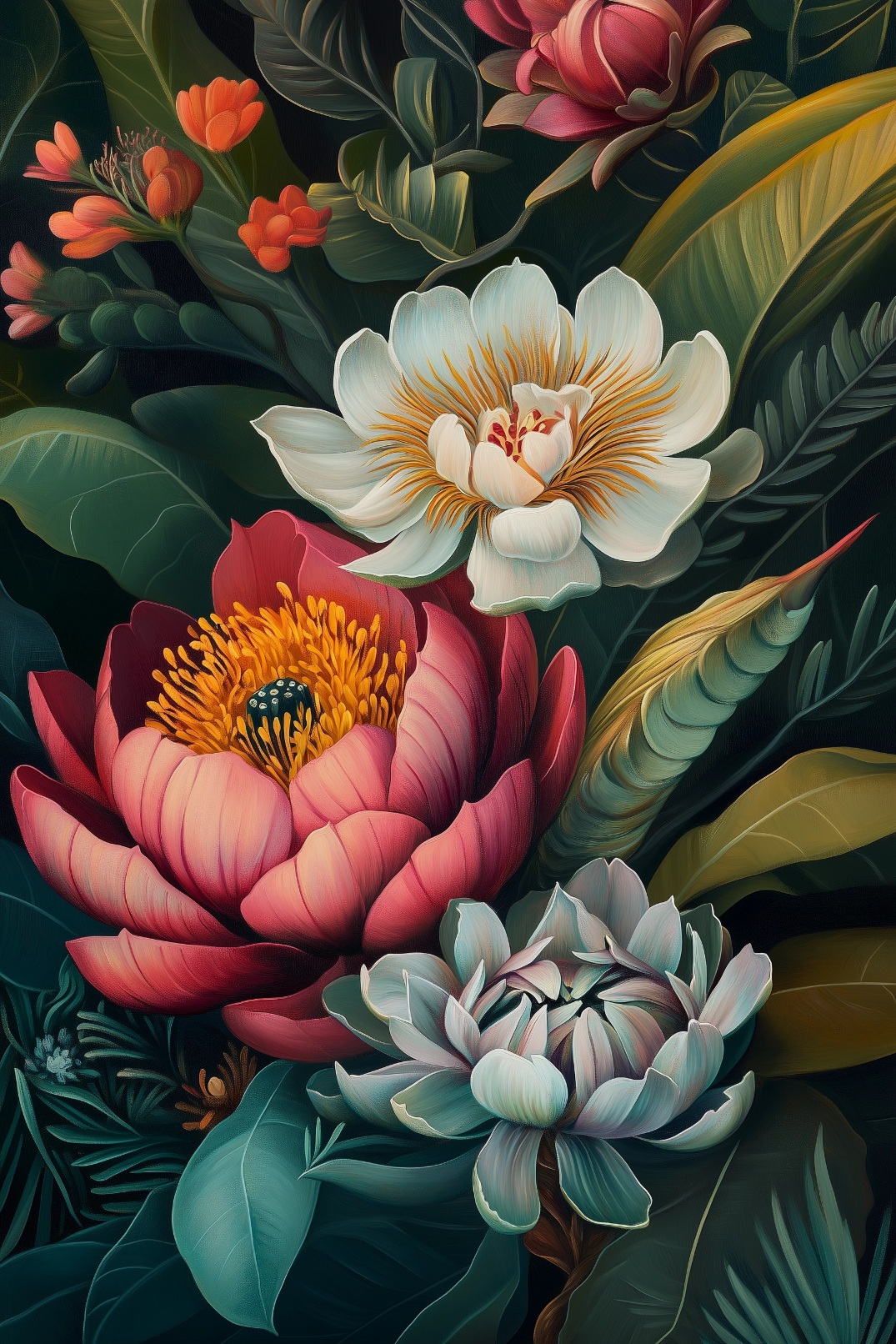Vackra blommor poster - 2
