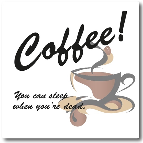 Coffee ! You can sleep.. Kakeldekor - 2