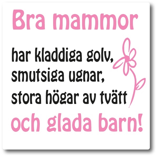 Bra mammor Kakeldekor - 2