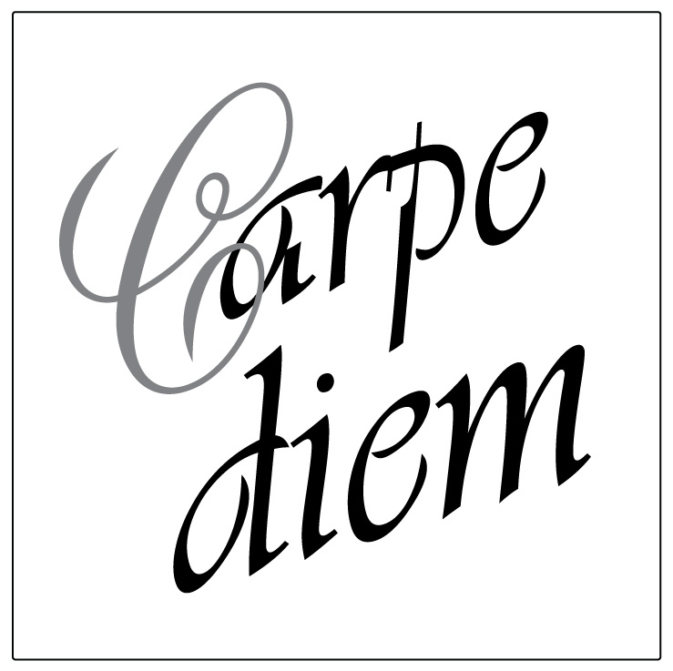 Carpe diem Kakeldekor - 2