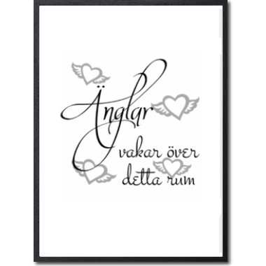 Änglar vakar Poster