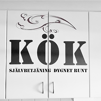 Kök Självbetjäning Väggord
