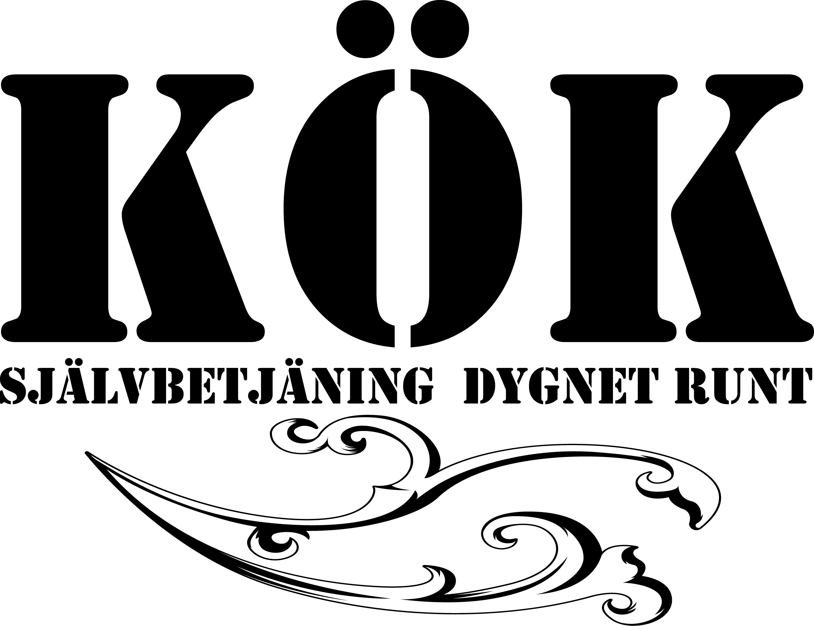 Kök Självbetjäning Väggord - 2