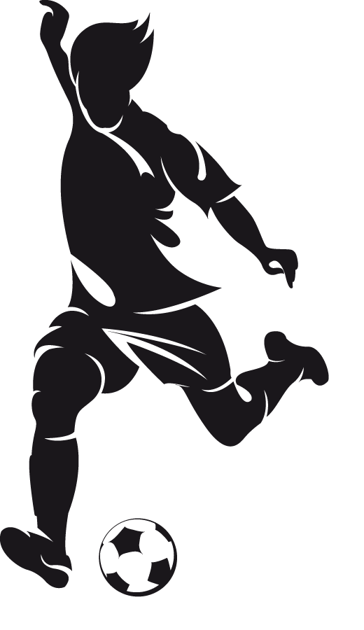 Fotbollsspelare Väggdekor