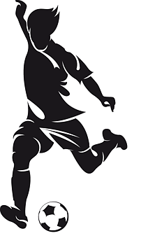 Fotbollsspelare Väggdekor