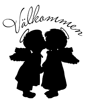 Välkommen Änglar Väggord
