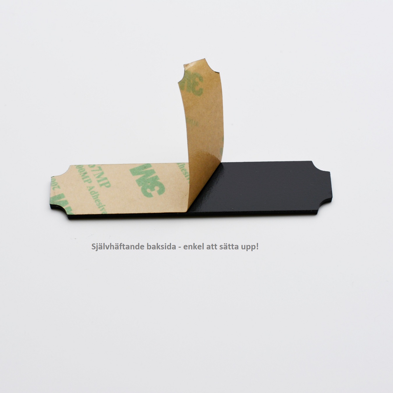 Ingen reklam, tack, klassisk design Gravyr - 4