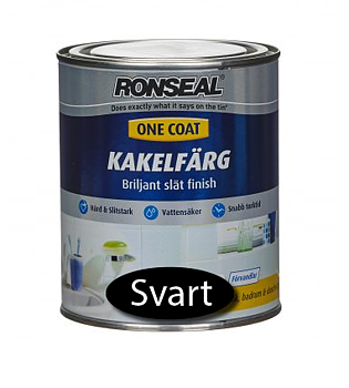 Kakelfärg Svart