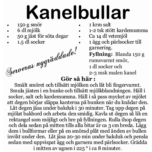 Kanelbullar