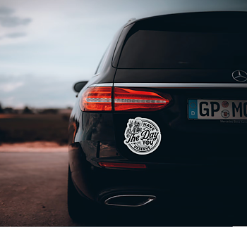 Have the day you deserve Sticker
