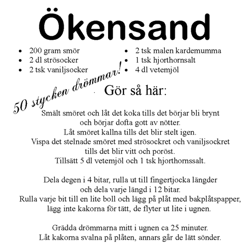 Ökensand