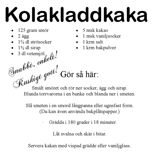 Kolakladdkaka