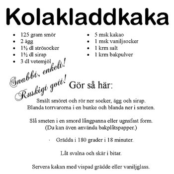 Kolakladdkaka