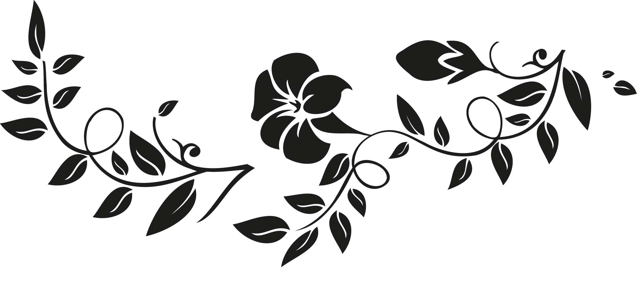 Floral Husvagnsdekal - 3