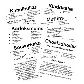 Klassiska bakverk Samling