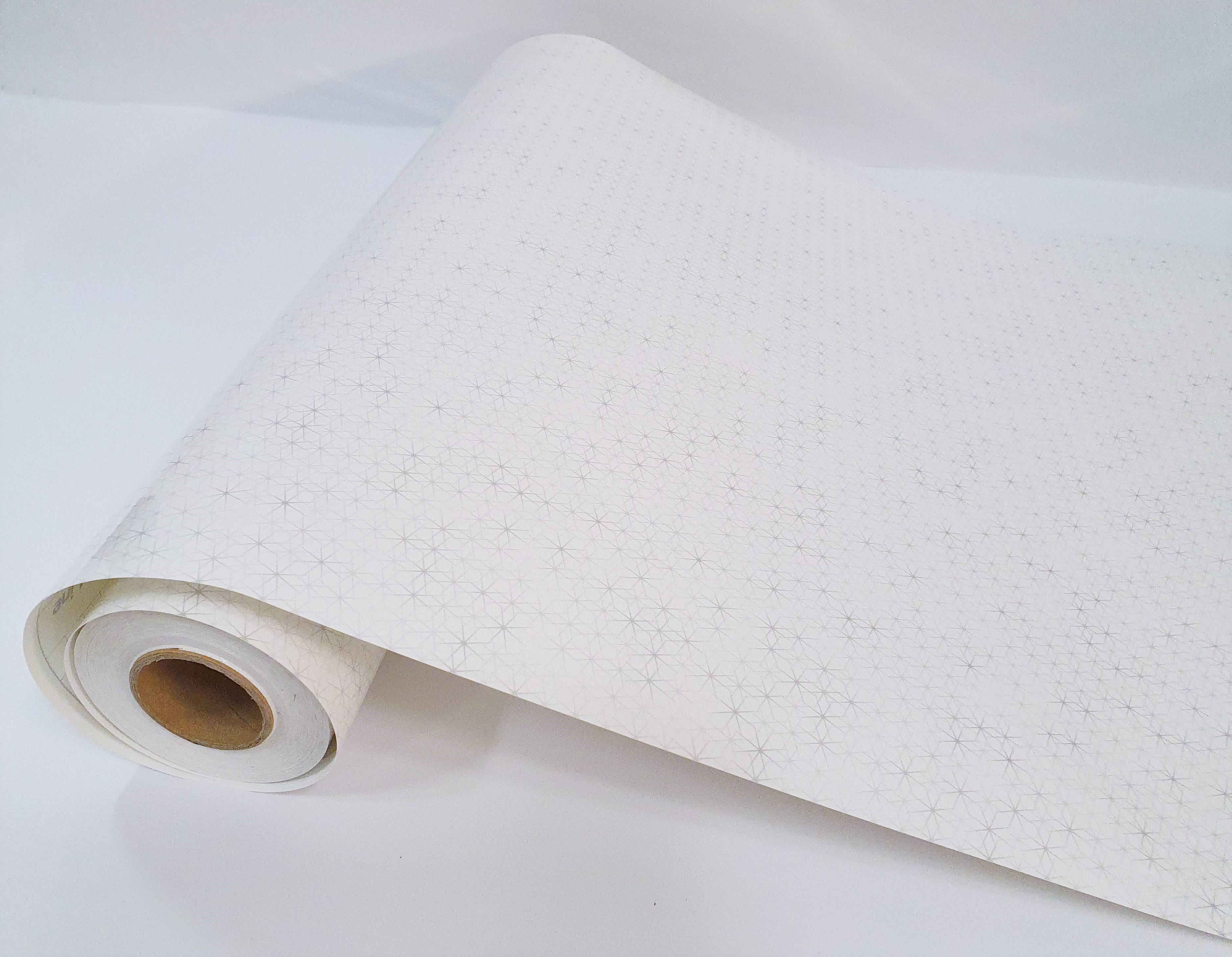 Vit Kristall Högblank Dekorplast 50 cm bredd Löpmeter - 3