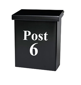 Brevlådedekor Post Siffra