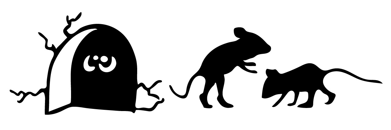 Mushål & Möss Väggdekor - 2
