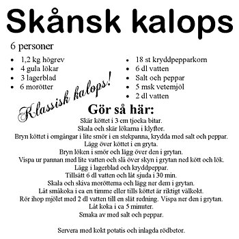 Skånsk kalops