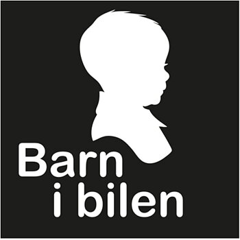 Barn i bil, pojke bildekor