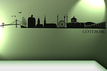 Göteborgs stad Väggdekor Stor