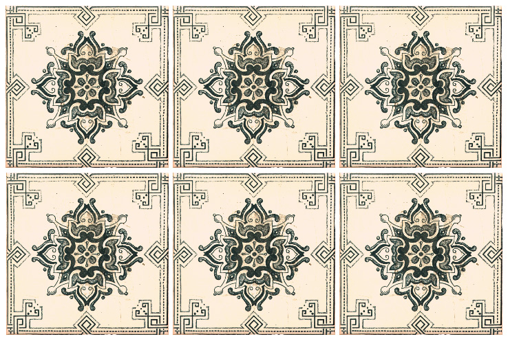 Mandala varma toner Kakeldekor - 4