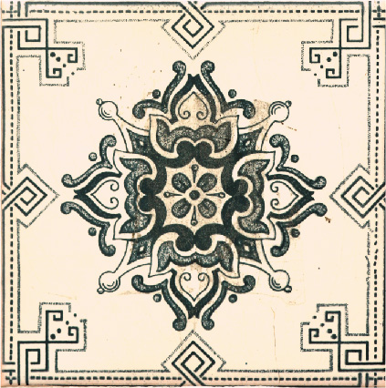 Mandala varma toner Kakeldekor - 3