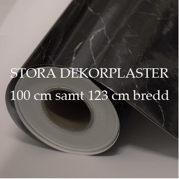 Extra breda dekorplaster