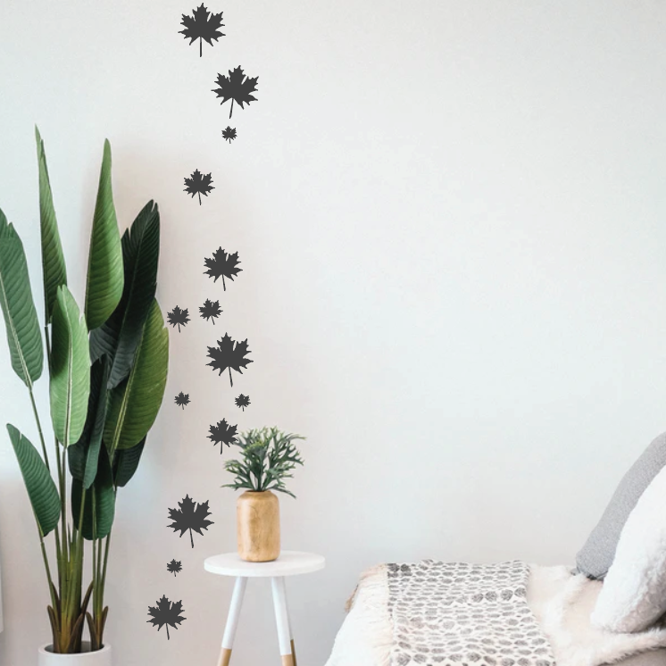 Blommor och blad
