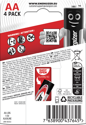ENERGIZER MAX AA 4-Pack - 2