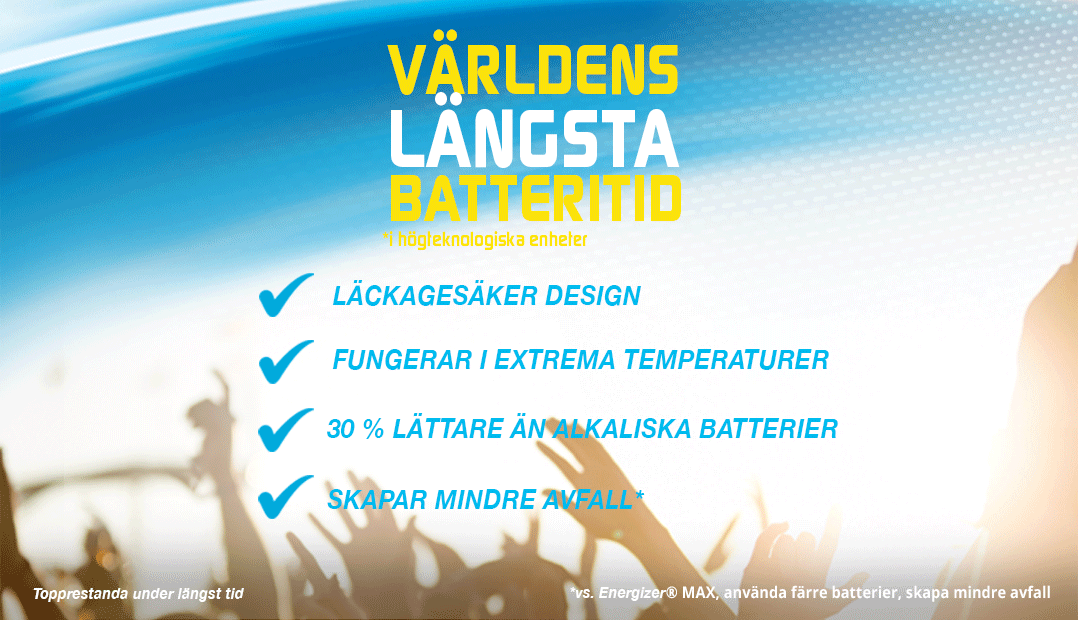 Energizer® Ultimate Lithium™ - AA batterier - 4-pack - 4