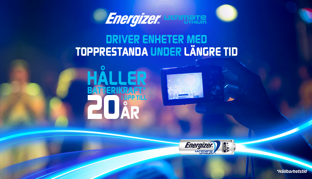 Energizer® Ultimate Lithium™ - AA batterier - 4-pack - 5