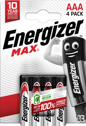 ENERGIZER MAX AAA 4-PACK
