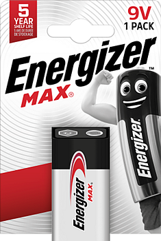 ENERGIZER MAX 9V - 1-pack