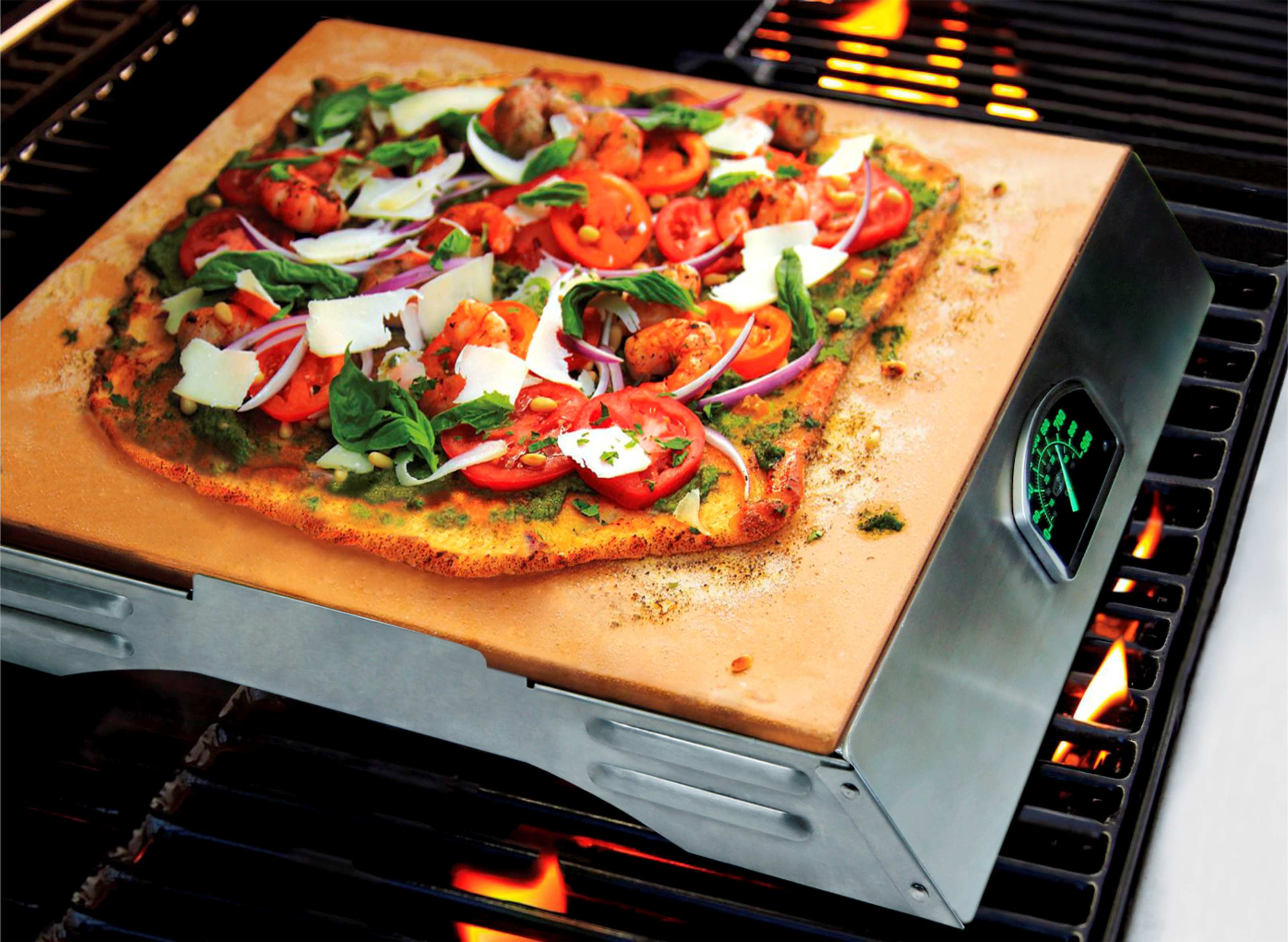 ManLaw Pizzarack med termometer