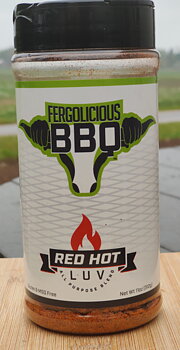 Fergolicious BBQ Red Hot Luv Rub, 312 g