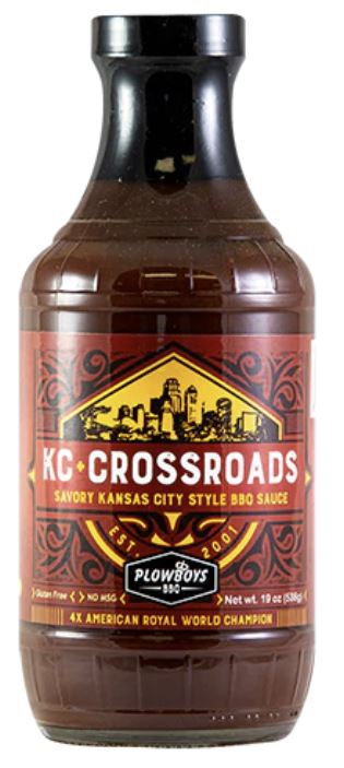 Plowboys KC Crossroads BBQ Sauce (538 gr)