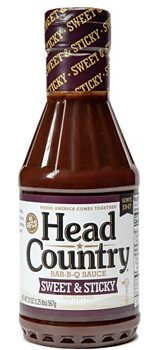 Head Country Sweet & Sticky BBQ Sauce 567 gr