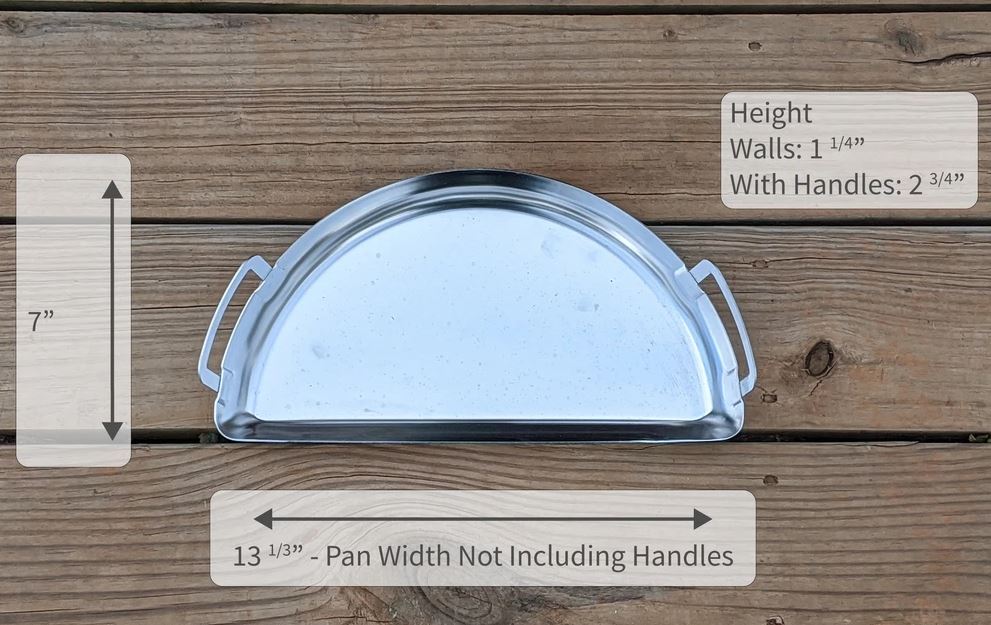 SnS Grills Mini Drip Pan - 2