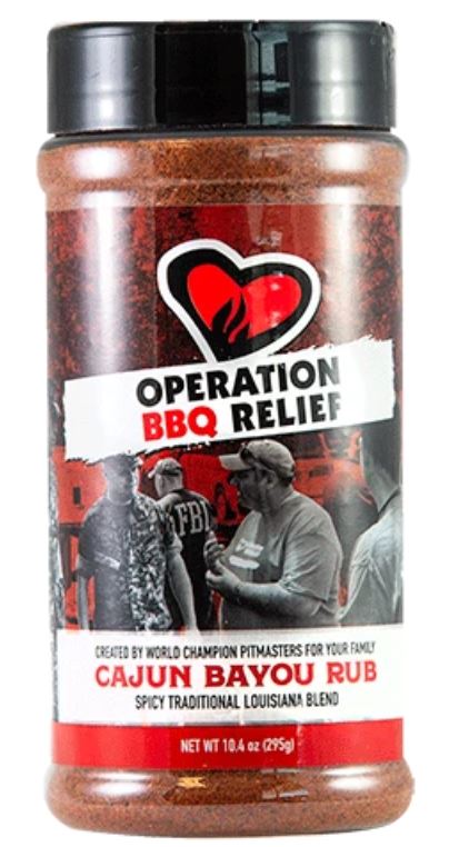 Operation BBQ Relief Cajun Bayou Rub (295gr)